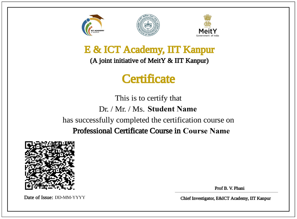 Course Completion Certificate