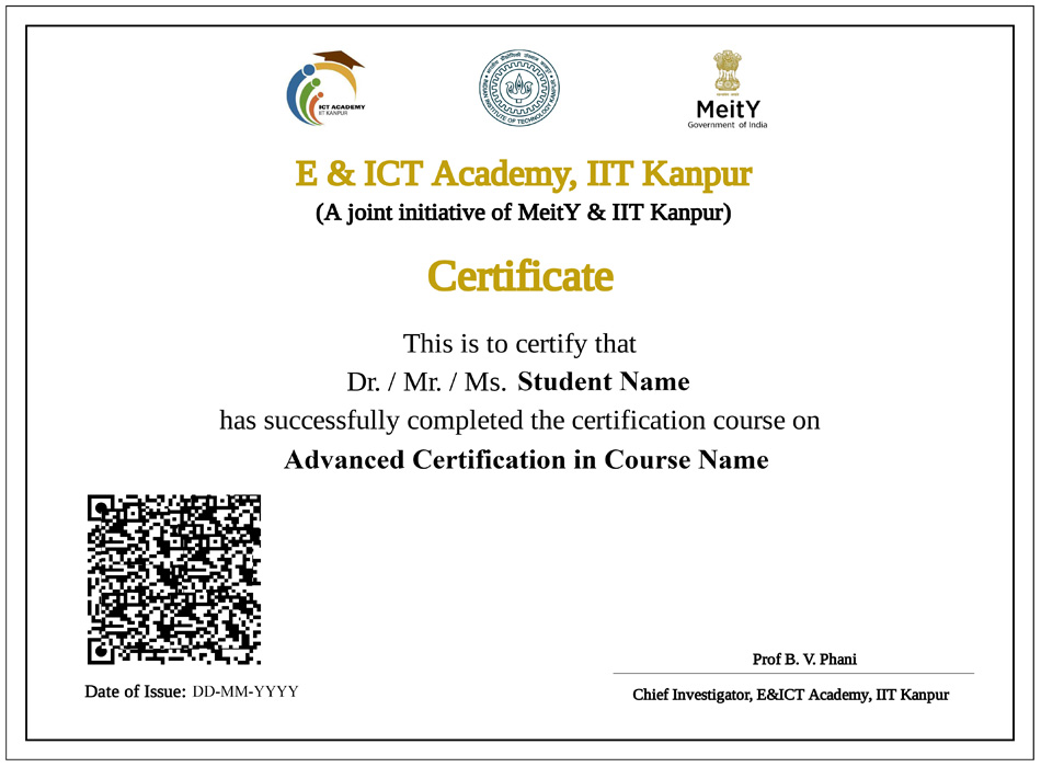 Course Completion Certificate